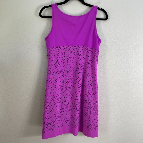 TITLE NINE Womens Small Nimblene Illusion Laser Cut Sleeveless Active Dress - Picture 8 of 9